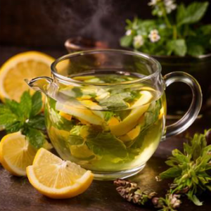 15- Zitronenblüten-Minztee