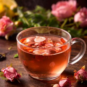 18- Rosenblüten-Tee